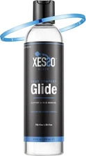 XESSO Anal Desensitizing Lube 8.3 Fl Oz, Water-Based Lubricant Rear Comfort Glid
