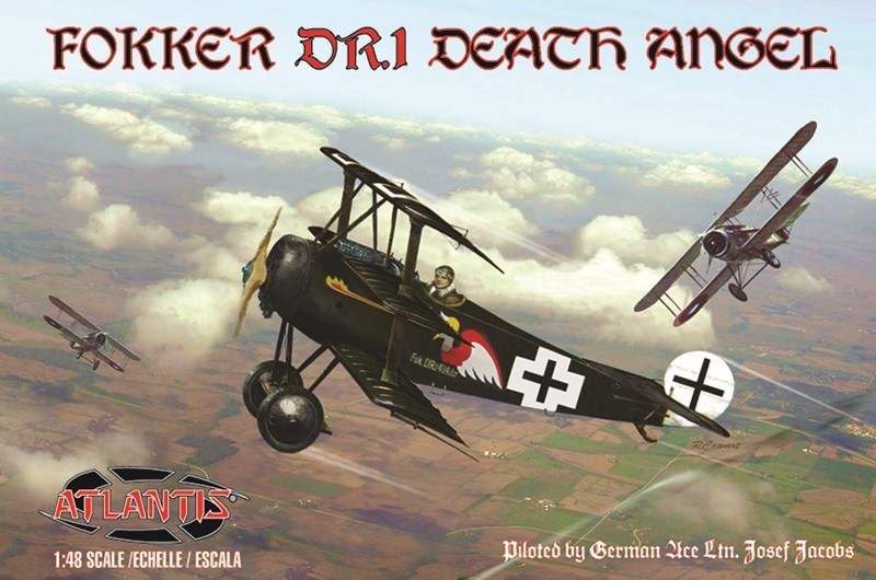 Atlantis AMCA103 - 1/48 Fokker DR Death Angel - New