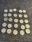 Roosevelt Dimes Silver 90% Mixed Dates/Mint Marks 1940's-60's Lot of 25 (3)