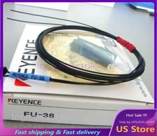 KEYENCE FU-38 Fiber Optic Sensor NewKD  US Free TAX