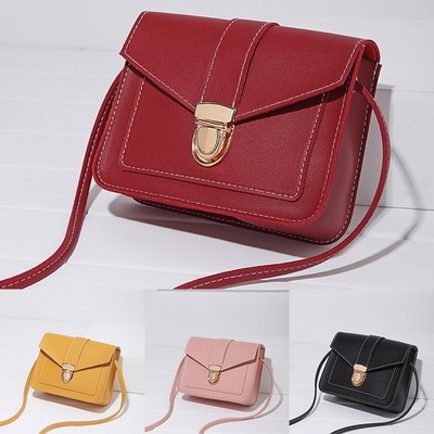 All Match Damen Schultertasche eckig Slash Bag Soft Touch Material