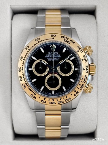 2025 Rolex Cosmograph Daytona 40mm 126503 Two-Tone Black Dial