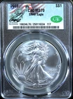 2023 Silver Eagle CAC MS70 1oz .999 ASE Ron Drzewucki Sig 🔥