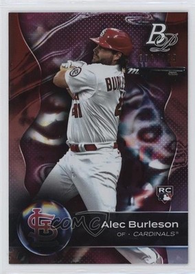 2023 Bowman Platinum Pink Ice 6/199 Alec Burleson #72 Rookie RC 04br