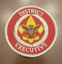 District Executive Position Patch Boy Scout U...