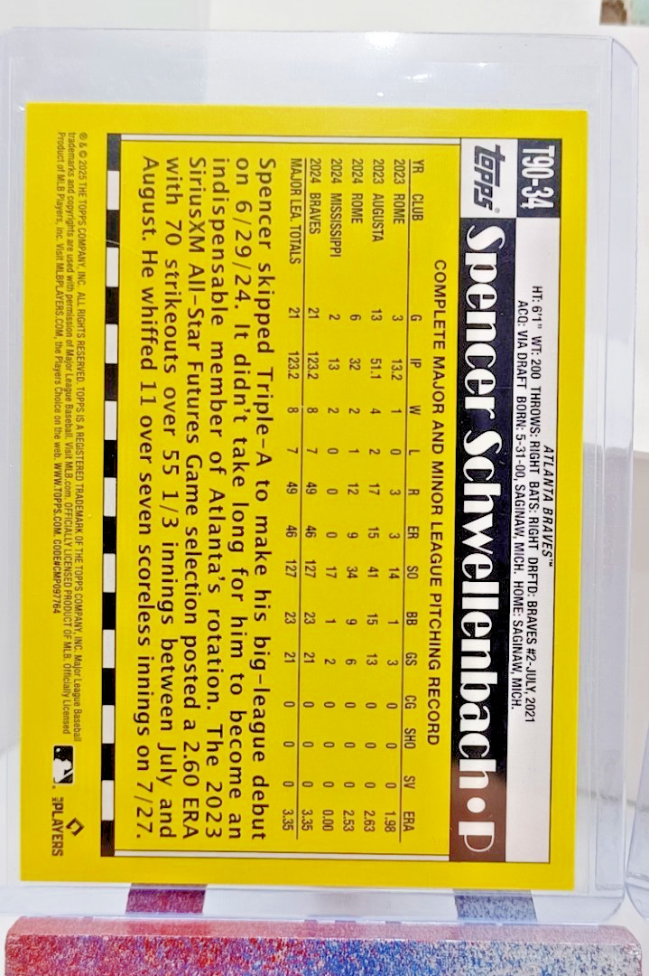 2025 Topps Series One 35th Anniversary 3 Card Lot - Schwellenbach - Lee - Wilson thumbnail 7