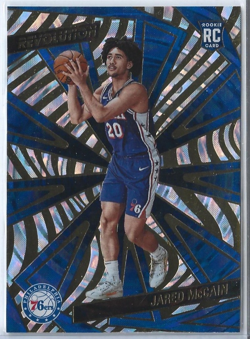 2024-25 Revolution Fractal #124 Jared McCain 76ers RC