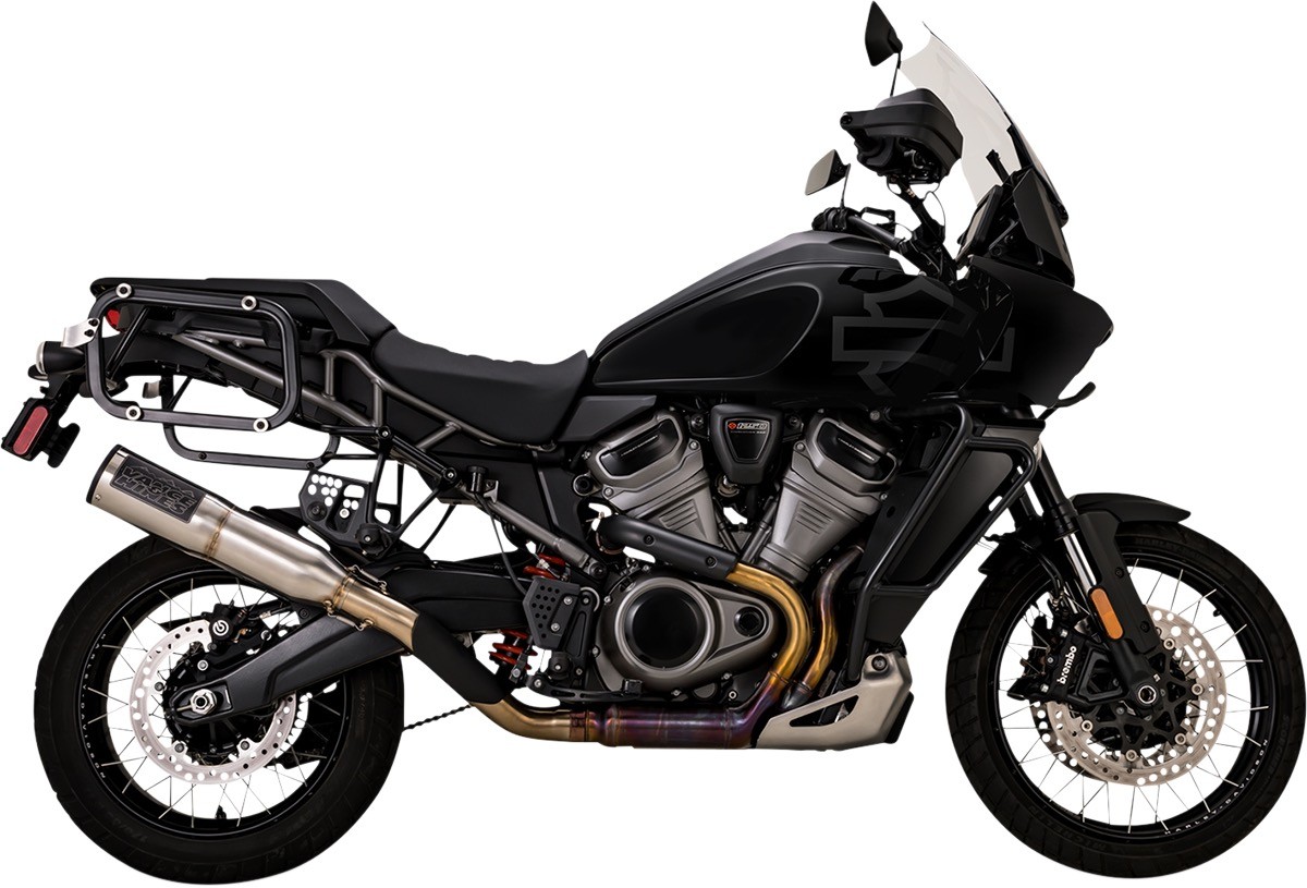 VANCE & HINES Package Adventure Hi-Output Slip On Muffler Pan