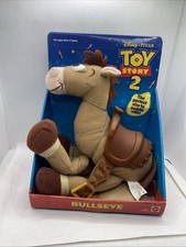 Original Disney Pixar Toy Story 2 Bullseye Cuddle Plush Figure Mattel New in Box