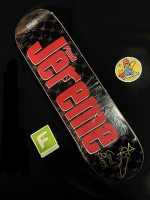 SUPER RARE SIGNED Jereme Rogers The Sopranos Plan B Skateboard