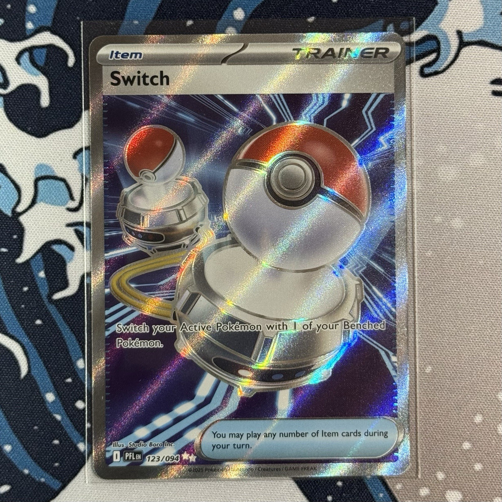 Switch 123/094 Ultra Rare Phantasmal Flames Holo Raw NM