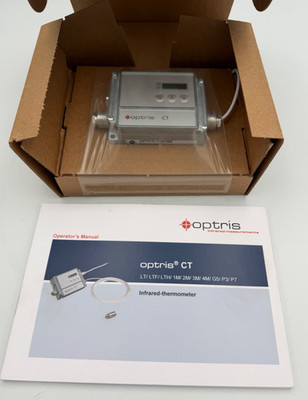 OPTRIS OPTCTLT15CB8 LT Infrared Pyrometer  15:1 8m Cable -Free 2nd Day Air