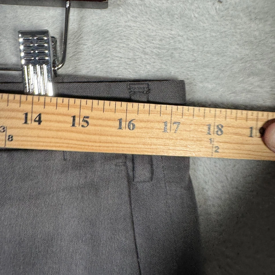 Pantalones de vestir Incotex 1951 para hombre EU 50 gris mezcla de lana alta comodidad hechos en Italia Foto 4 de 4