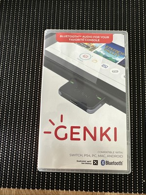 Genki Bluetooth Adapter für Nintendo Switch, PS4, PC, Mac, Android