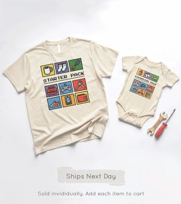 First Father's Day Shirt, Matching Dad And Son Shirts, First Time Dad Gift