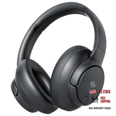 Eduiosma Active Noise Cancelling Headphones, Wireless Over Ear Bluetooth