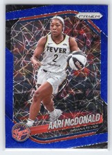 Aari McDonald - 2025 Prizm WNBA - Blue Velocity #10 - Indiana Fever