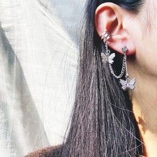 Sophisticated Cartilage Earrings Set No Piercing Needed Perfect Option