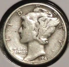 Silver Dime - Mercury - 1945 [162]