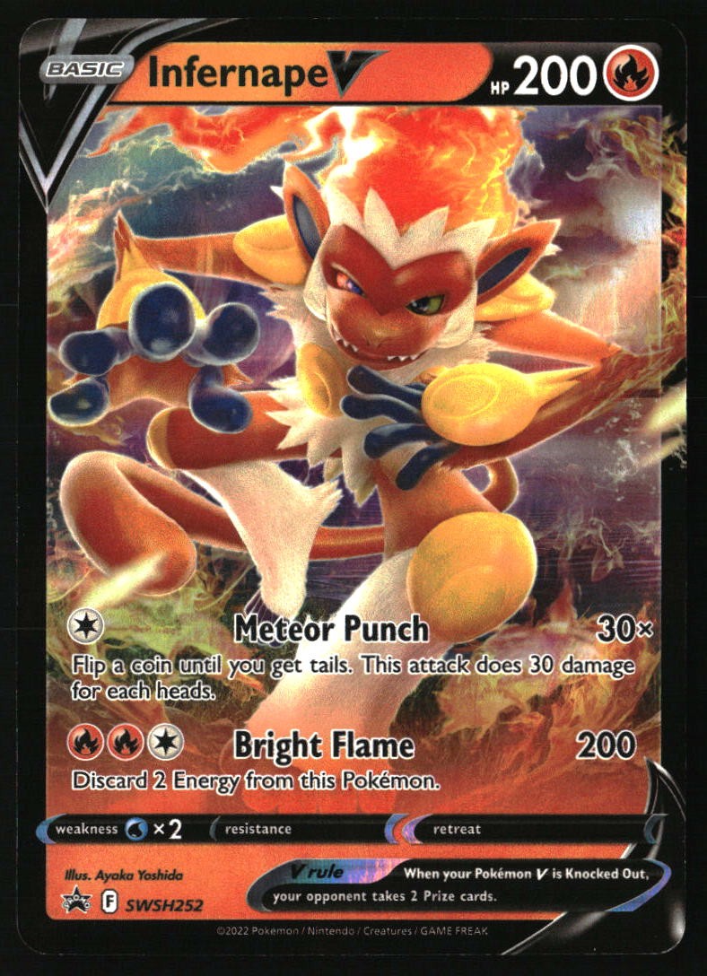 Infernape V - Promo SWSH: Sword & Shield Promo Cards SWSH252 NM