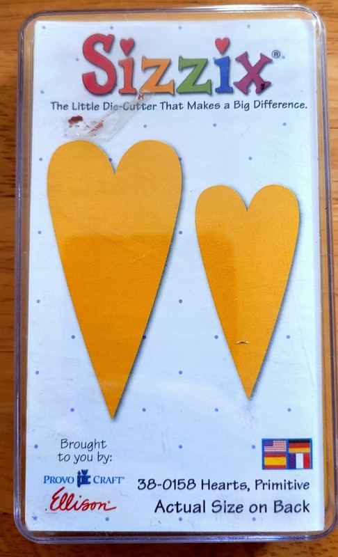 Sizzix Medium Die Cutter 38-0158 Primitive Hearts – Provo Craft