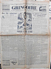 journal ancien gringoire 16 mai 190 guerre ww2 pourquoi ils ont attaqués