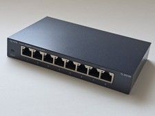 TP-Link TL-SG108 8-Port 10/100/1000 Gigabit Ethernet Desktop Switch