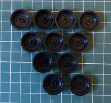 Subbuteo basi nere leggere e dischi oro x 11