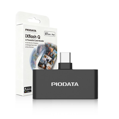 Micro SD Card Reader for USB C iPhone Android, Auto Photo Backup While Charging