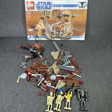 LEGO Star Wars Hailfire Spider Droid 7670 Incomplete But Has All Minifigures