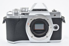 Olympus OM-D E-M10 Mark III Silver Mirrorless Digital Camera Body MFT Micro