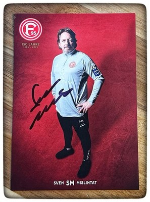 NEW * autograph card of Sven Mislintat * Fortuna Düsseldorf * 25/26 * brand new