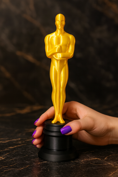 Replica Academy Award Oscar Statuette 14 Inch Tall Gold Film Award