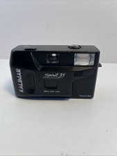 Kalimar Spirit F 35mm Camera Black Vintage Tested Working, pre-owned