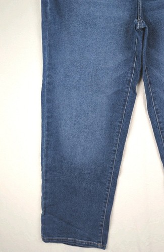 Jeans donna Sonoma nuovi con etichette taglia 10 blu denim crop gamba dritta vita alta prezzo al dettaglio consigliato - $ 44 - Foto 4 di 16