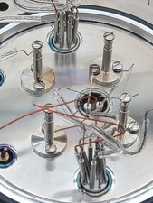 ASA-4 Multi-HIGH VACUUM Instrumentation Flange (Dual 10-Pin, BNC & High-Current)