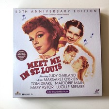 Meet Me in St Louis SEALED Laserdisc Box Set w/ Soundtrack CD Judy Garland