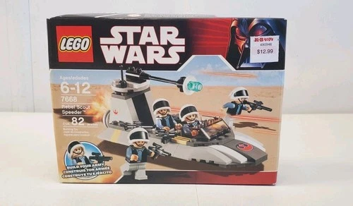 Lego Star Wars 7668 Rebel Scout Speeder Set New Sealed Retired