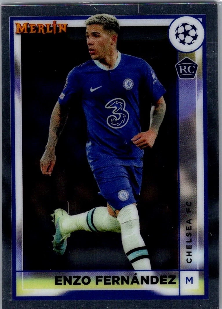 2022-23 Topps Merlin UEFA Club Competitions Enzo Fernandez #147