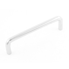 4.5" Stainless Steel Cupboard Door Cabinet Drawer U-Bar Pull Handle