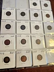 LOT OF 17 Indian Head Cent Pennies in -17- Cents-1800s + 1900s VERY NICE