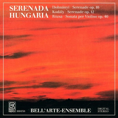 Bell Arte Ensem Serenades for Strings & Sonatas - Works by Dohnanyi/Kodály/ (CD)
