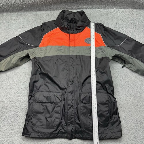 Harley-Davidson Motorcycles Mens Large 98337-15VM Full Speed Reflective Rainsuit - Picture 11 of 24