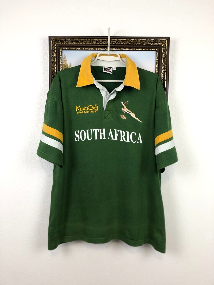 Vintage Kooga South Africa Rugby Jersey Rare Shirt Hype Mens