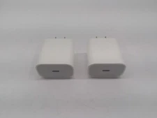 Lot of 2 Genuine Apple A2305 MHJA3AM/A 20W USB-C Power Adapter White