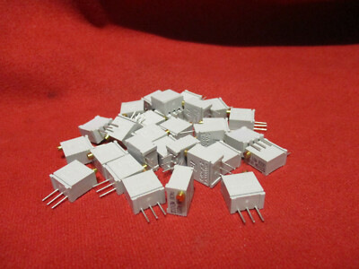 68WR200 BI Technologies Trimmer Resistors 200 Ohm 1/2W 10% Cermet PCB Lot of 29
