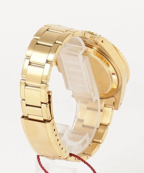 A BATHING APE (BAPE) Orologio Uomo A BATHING APE CLASSIC TYPE 1 BAPEX Oro Nero Acciaio Inox JP