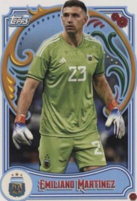 2023 Topps Argentina Fileteado - Emiliano Martinez #1 for sale | eBay