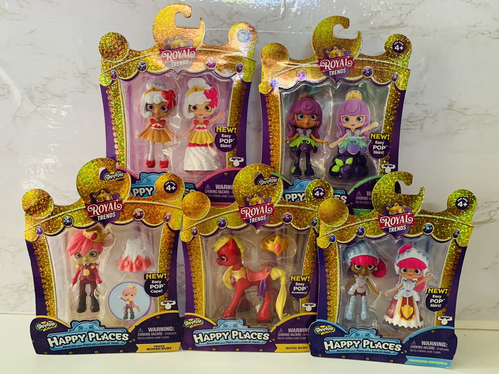 Shopkins  Happy Place Shopkins Royal Trends Princess(Lot Of 