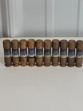 BUSSMAN FRN-R 1 6/10 FUSE FRNR 1 6/10 250 VOLT 1 6/10 AMP LOT OF 10 i9